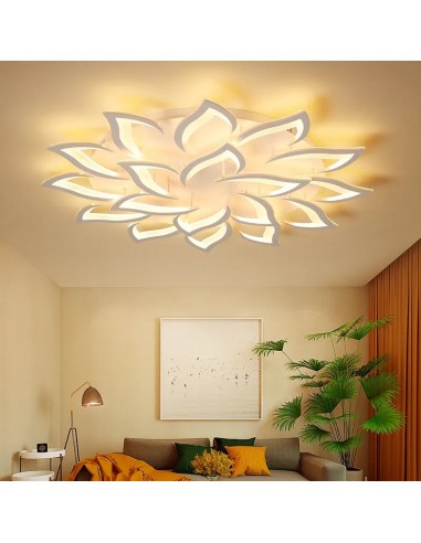 IRALAN Led Ceiling Light Dimmable Brightness Art Deco Lighting Fixtures Phone APP Control Cold Warm Light pas cher 