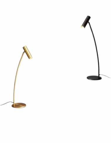 Lampe de bureau design minimaliste en laiton SP9 Les êtres humains sont 